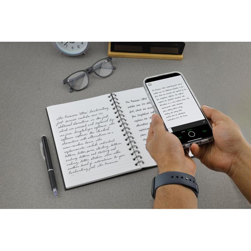 ETERNITY - Santhome Erasable Notebook & Pen Set (Black)