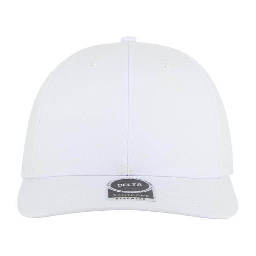 Santhome 6 Panel Spandex Cap - White