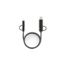 ORSTED - @memorii 3 In 1 Magnetic Cable - Grey