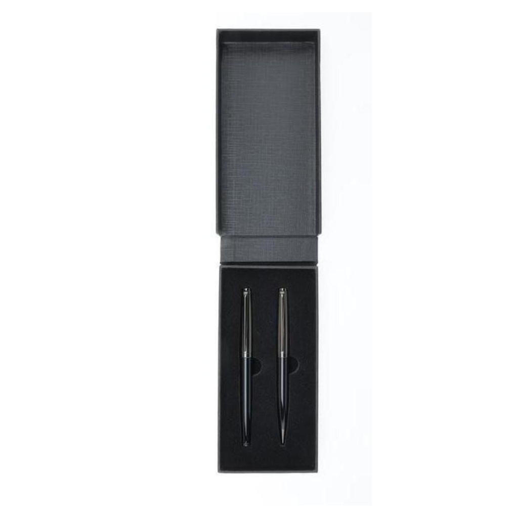 KIRAZ - Gift Set of Roller and Ball Pen - Black