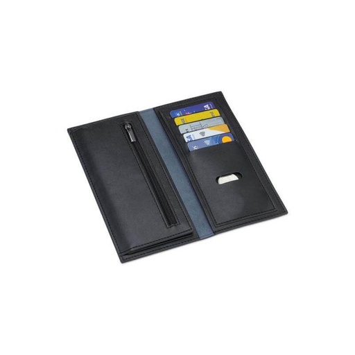 TRENTO - PU Suit Coat Wallet - Black