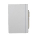 ABULA - eco-neutral® A5 Hard Cover Notebook & Pen Set - Corn Paper