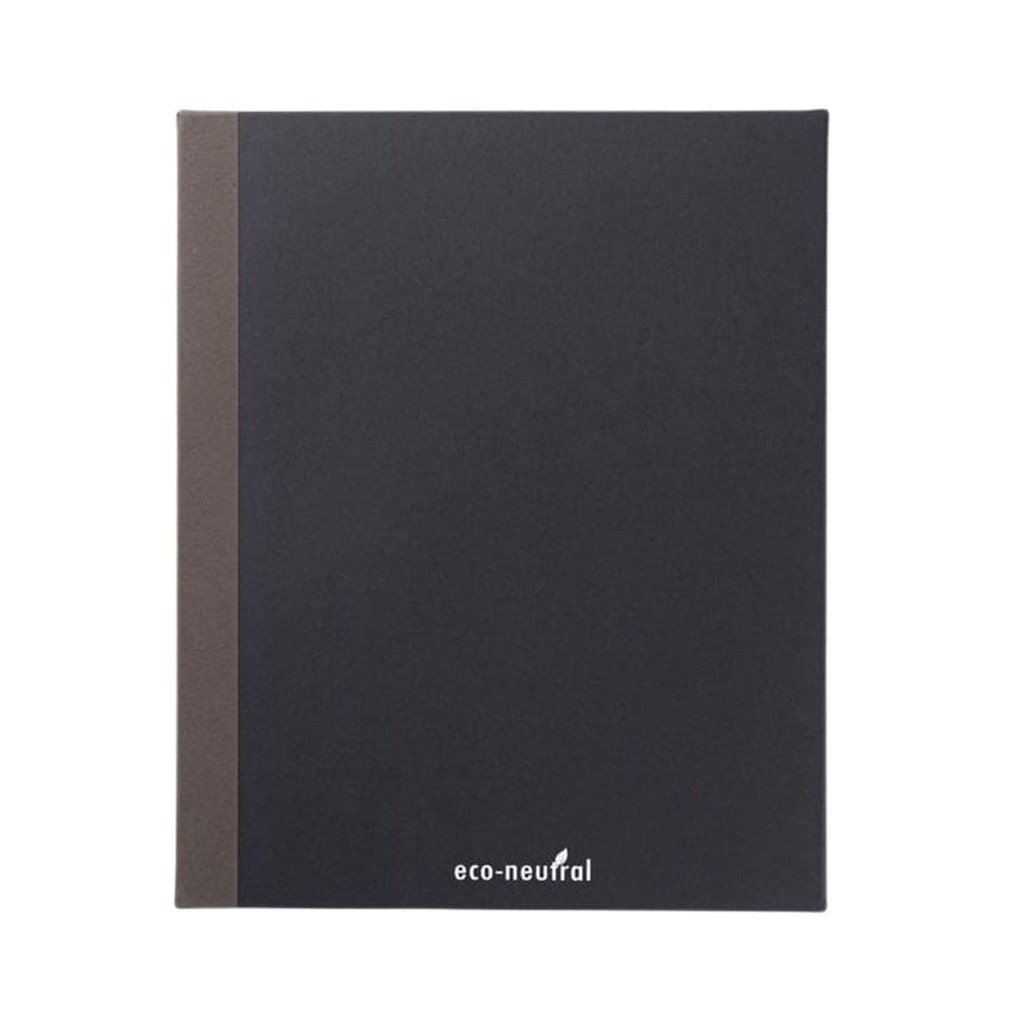 ABULA - eco-neutral® A5 Hard Cover Notebook & Pen Set - Coffee Paper