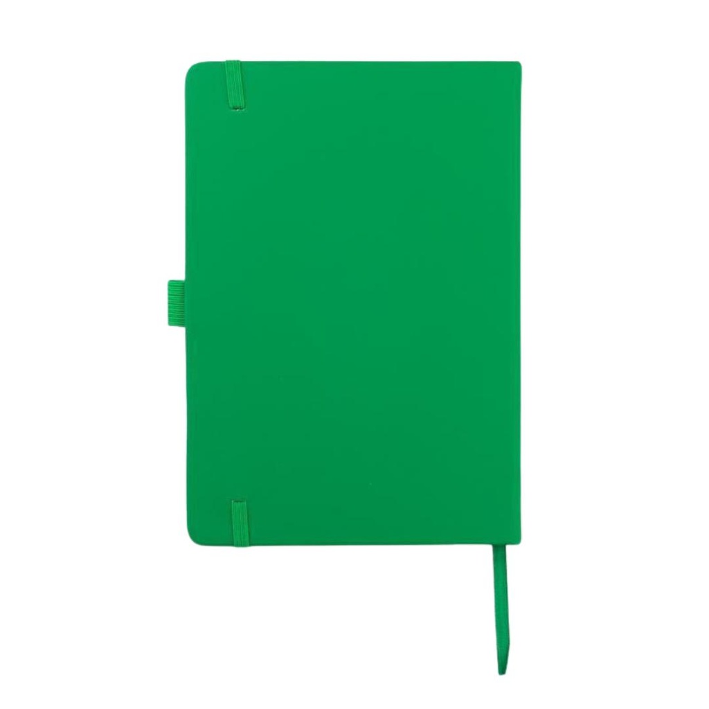 JURSI - Giftology A5 PU Notebook with Pen Loop - Green