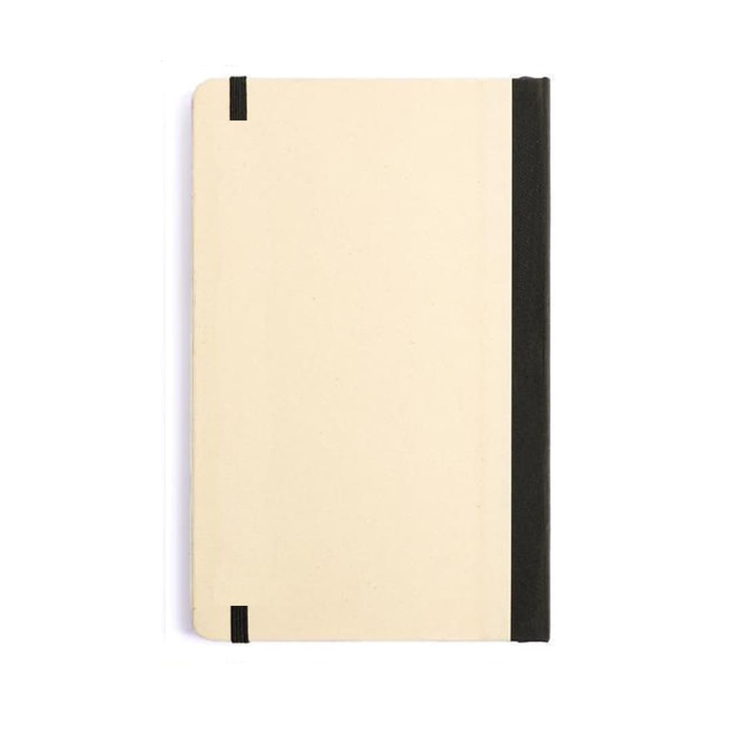 BUREN - eco-neutral Sugarcane Paper A5 Notebook - Black