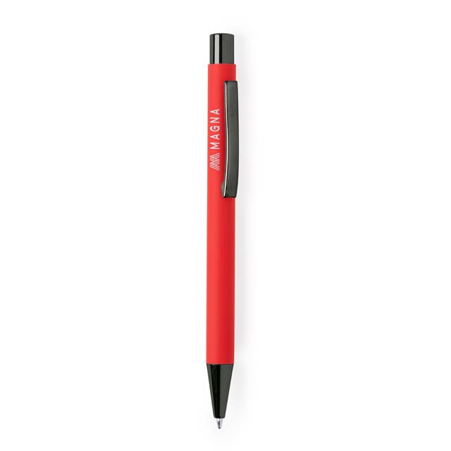 BILLUND - Giftology Metal Ballpen - Red (Anti-bacterial)