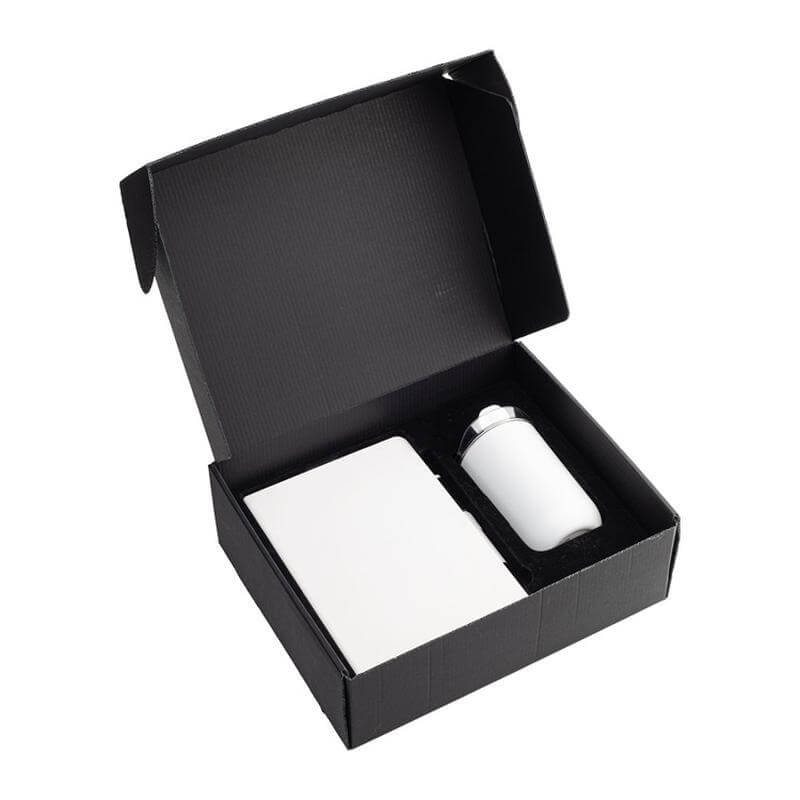 HEVIZ - Giftology Set of Tumbler, A5 Notebook and Pen - White