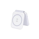 TURIN - @memorii Foldable Wireless Charger and Multicable Set - White