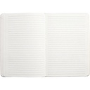 ADANA - Santhome Recycled Canvas A5 Hard Cover Notebook with PU Pocket - Beige