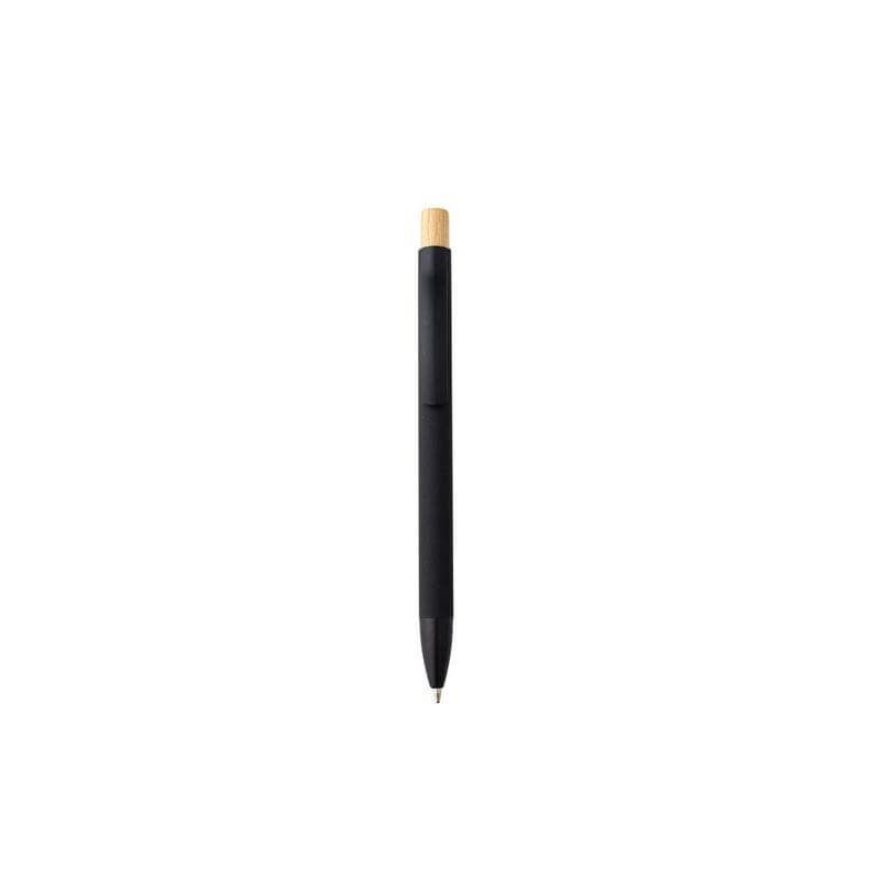 BOLT - Aluminium Push Action Ballpen - Black