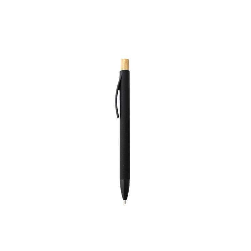 BOLT - Aluminium Push Action Ballpen - Black