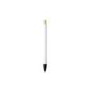 BOLT - Aluminium Push Action Ballpen - White