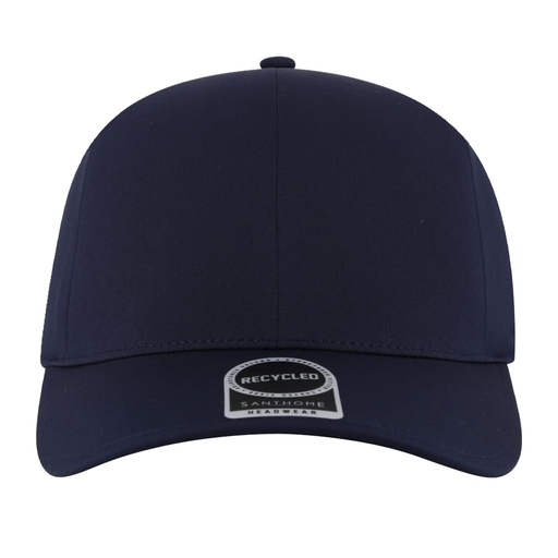 Peak - Santhome Seamless 6 - Panel Cap - Navy Blue