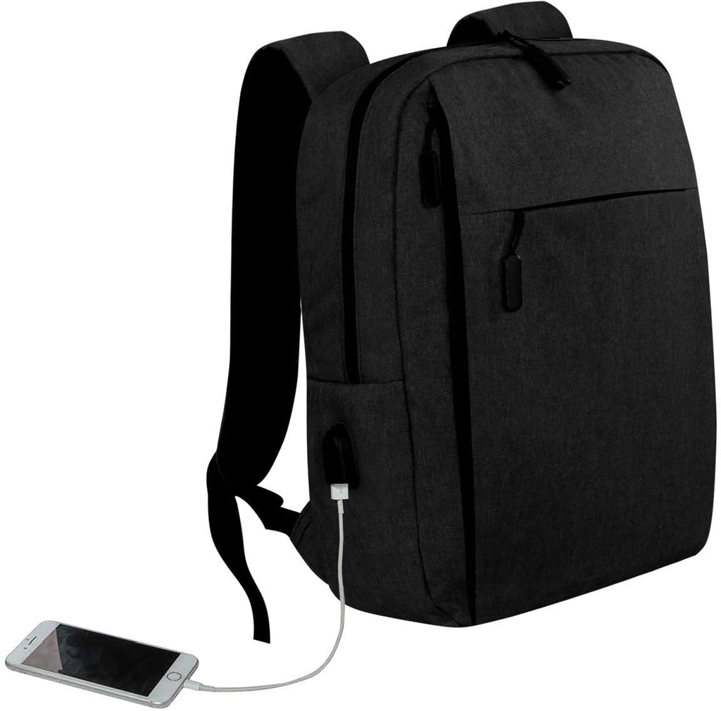 MALACCA - Giftology Backpack - Black (Anti-bacterial)