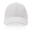 Impact AWARE™ 6 Panel 280gr Recycled Cotton Cap - White