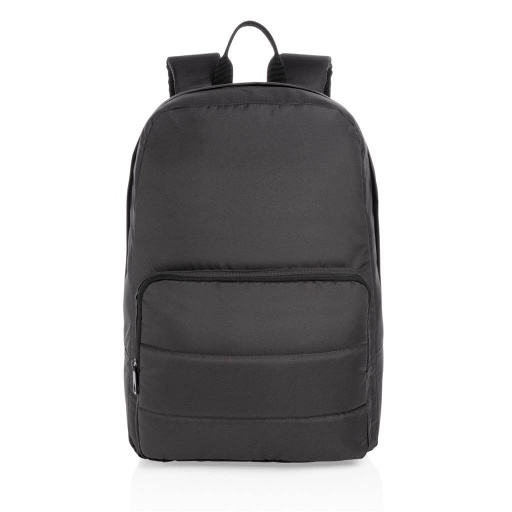 Impact AWARE™ RPET Basic 15.6" Laptop Backpack - Black