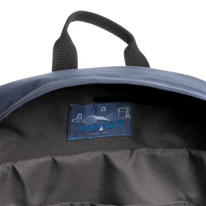 Impact AWARE™ RPET Basic 15.6" Laptop Backpack - Navy Blue