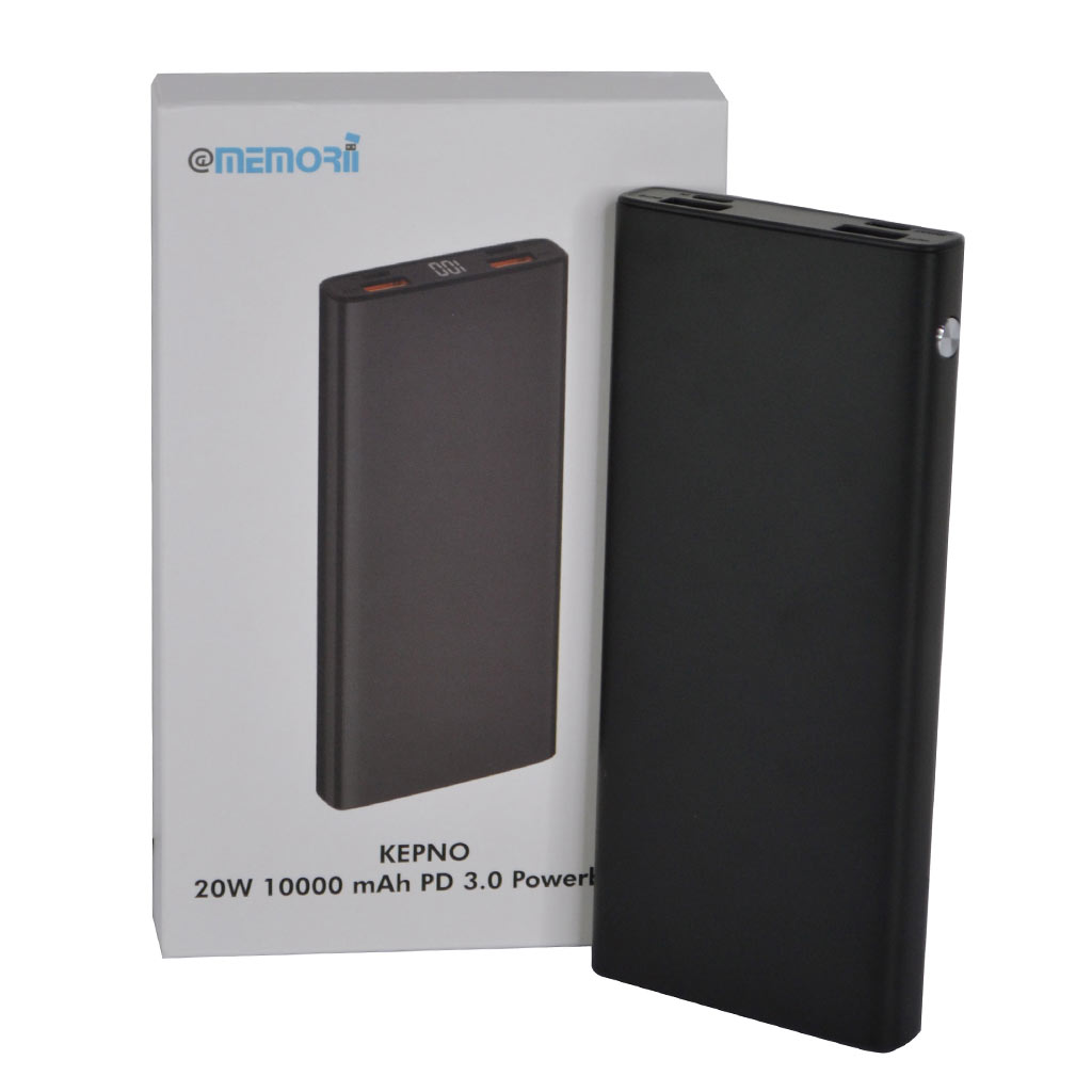 KEPNO - @memorii 10000mAh Aluminium 20W PD Powerbank