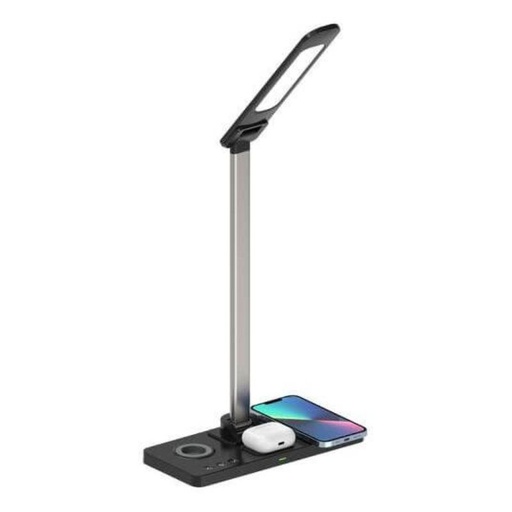 VELES - @memorii 3 in 1 Wireless Charger with Lamp - Black