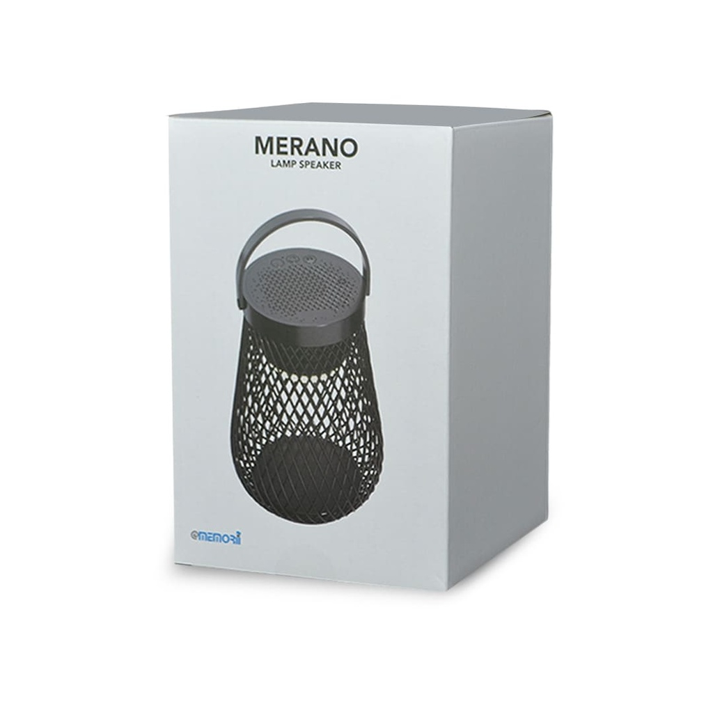 MERANO - @memorii Wireless Speaker Lamp - Black