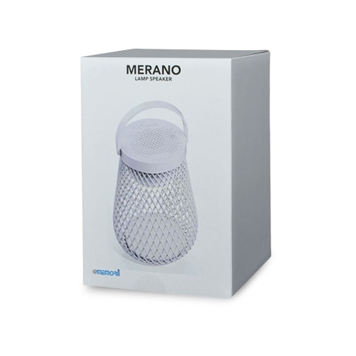 MERANO - @memorii Wireless Speaker Lamp - White