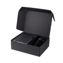 [GSGL 9548] KOKSI - Giftology Set of Double Walled Tumbler, A5 Notebook and Pen - Black