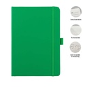[NBGL 5242] JURSI - Giftology A5 PU Notebook with Pen Loop - Green
