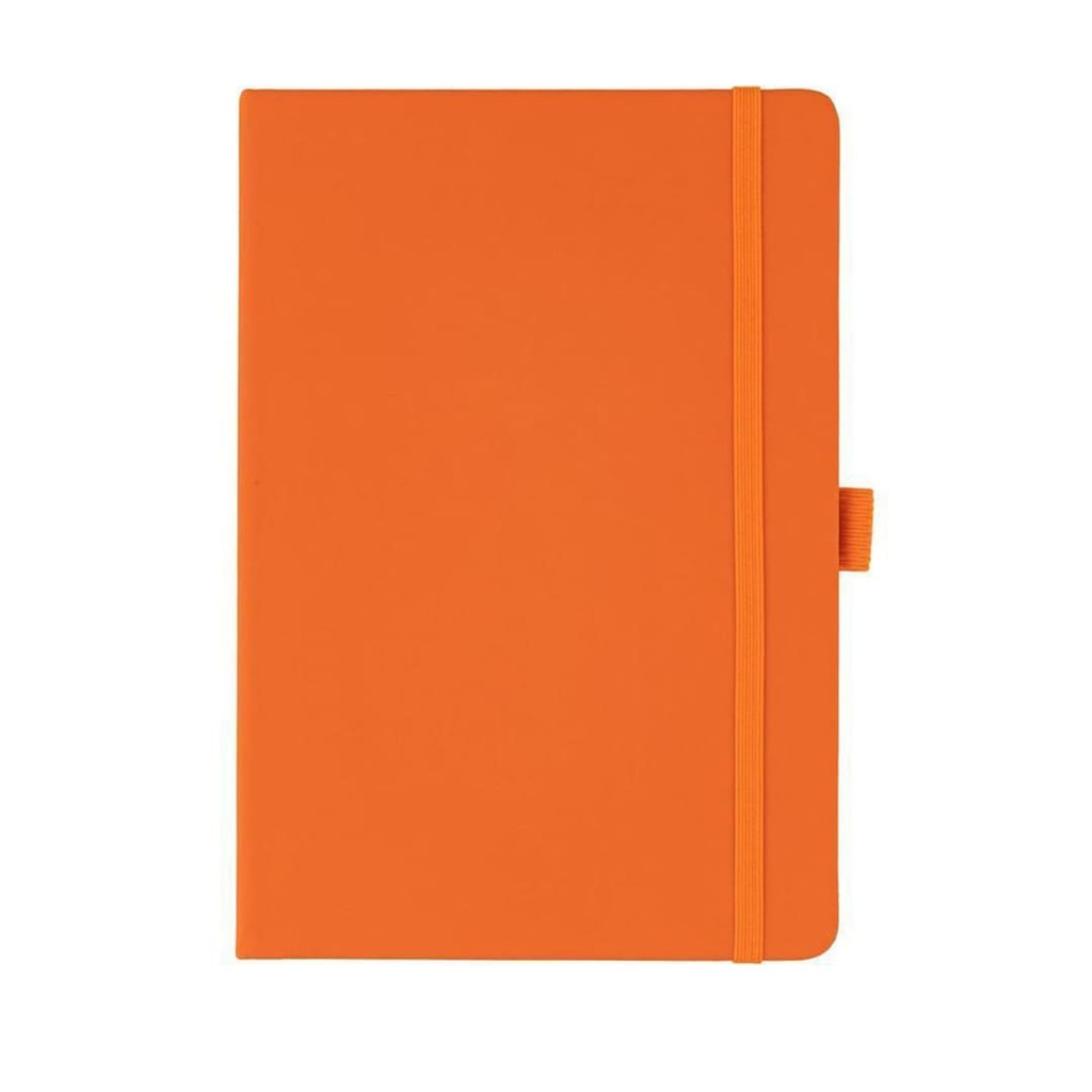 JURSI - Giftology A5 PU Notebook with Pen Loop - Orange