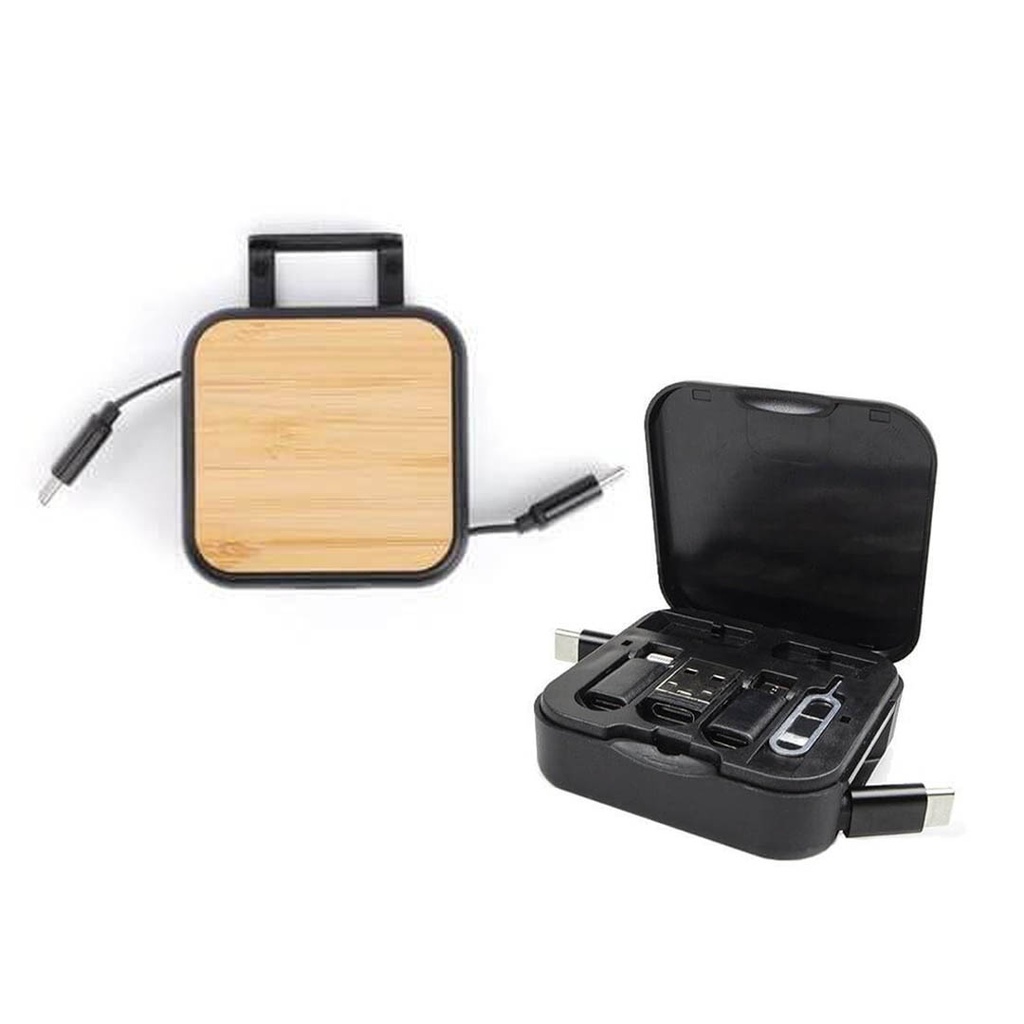 CASEY - Giftology Multi Functional Charging Cable Card Kit