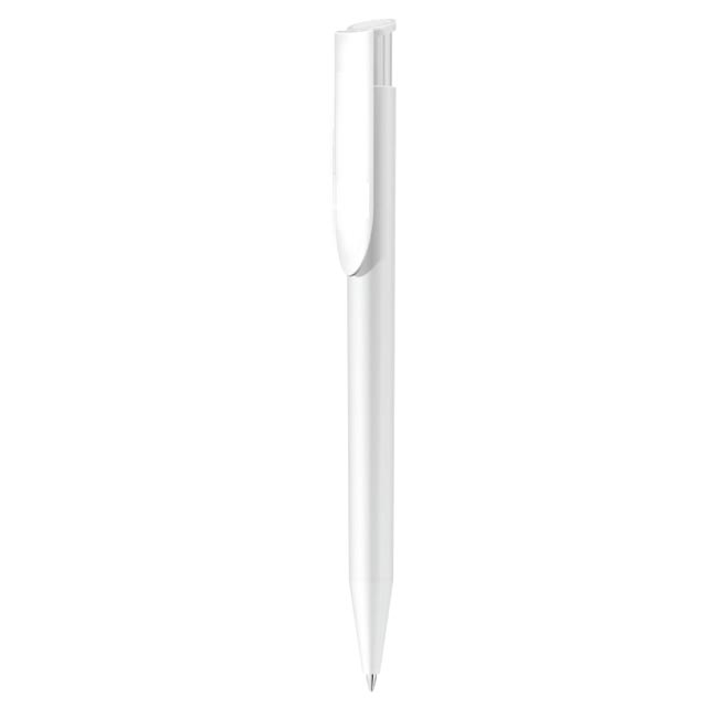 UMA HAPPY Plastic Pen - White