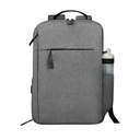 [BPGL 672] MALACCA - Giftology Laptop Backpack 12L - Grey (Anti-bacterial)