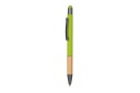 [WIMP 874] AYTOS - Metal Stylus Pen with Bamboo Grip - Green