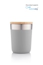 [DWHL 341] LAREN - CHANGE Collection Insulated Mug - Grey