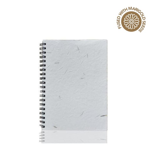 [NBEN 5266] LUGO - eco-neutral® B6 Soft Cover Handmade Seed Paper Spiral Notebook