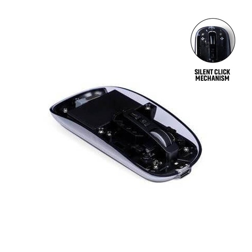 [ITWM 1258] LOGIK - @memorii Transparent 3-mode Wireless Mouse