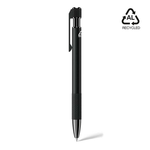 [WIMP 5330] PILA - Recycled Aluminium Ballpoint Pen - Black