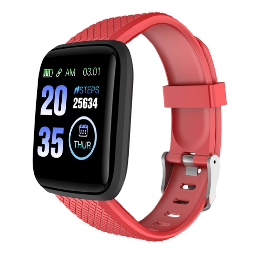 [WNAT 303] WANAKA - Giftology Smart Fitness Tracker - Red