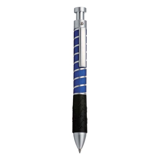 [98098-10 Blue] Lamborghini Piston Ballpen In Lamborghini Pen Box Blue